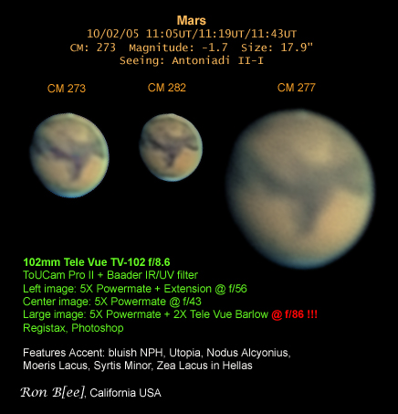 Mars by Tele Vue-102
