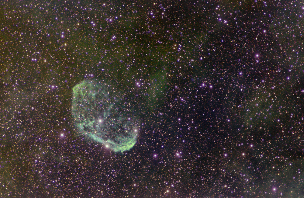 NGC6888 - The Crescent in Narrowband Light