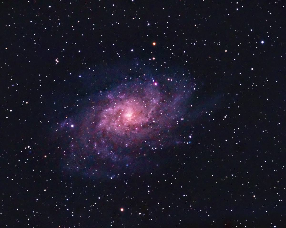M33 Pinwheel galaxy in Triangulum image