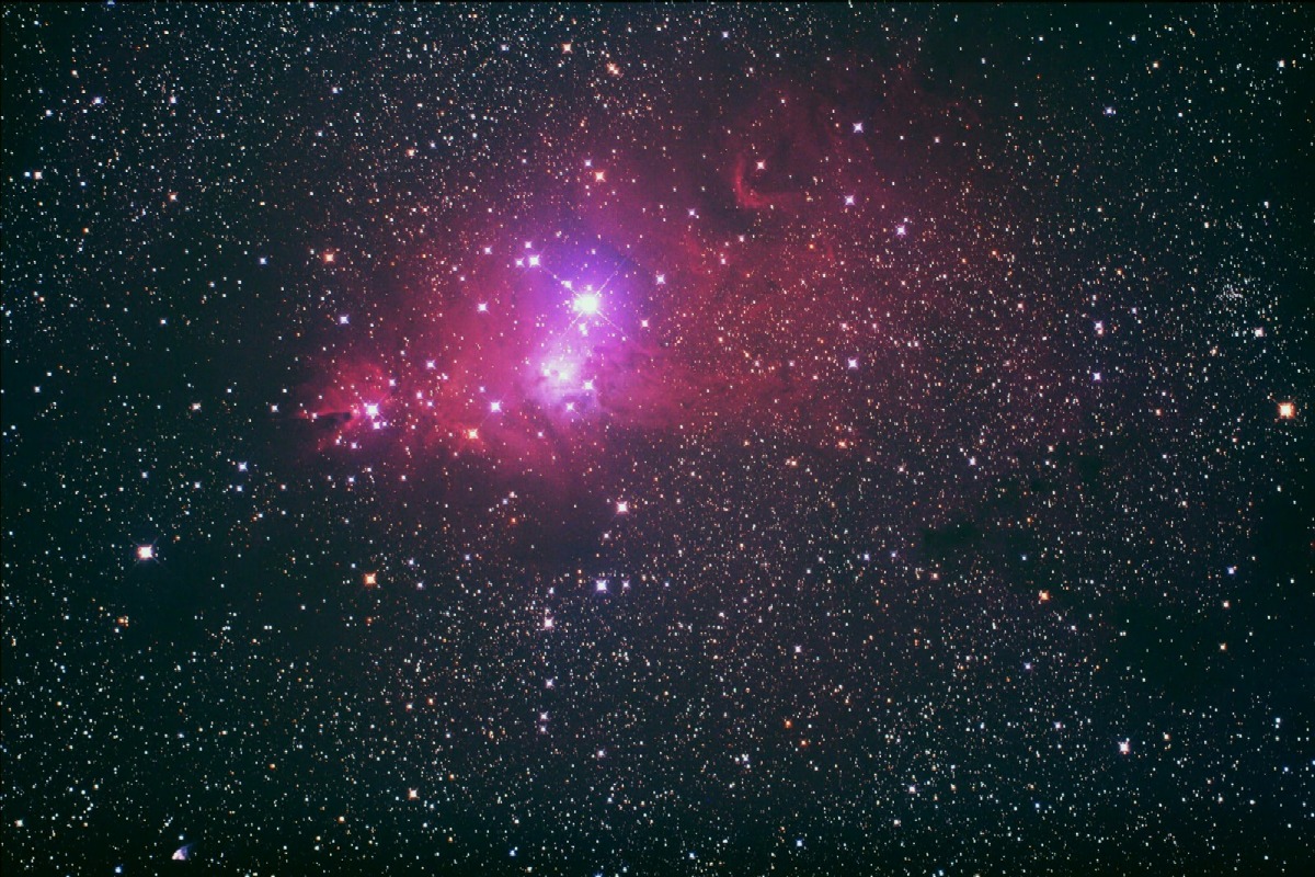 The Cone, Foxfur and Hubbles Var Nebula