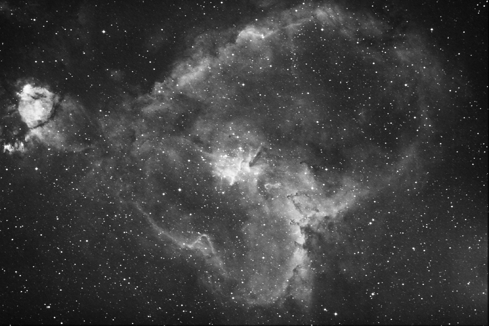 Heart Nebula in H-alpha