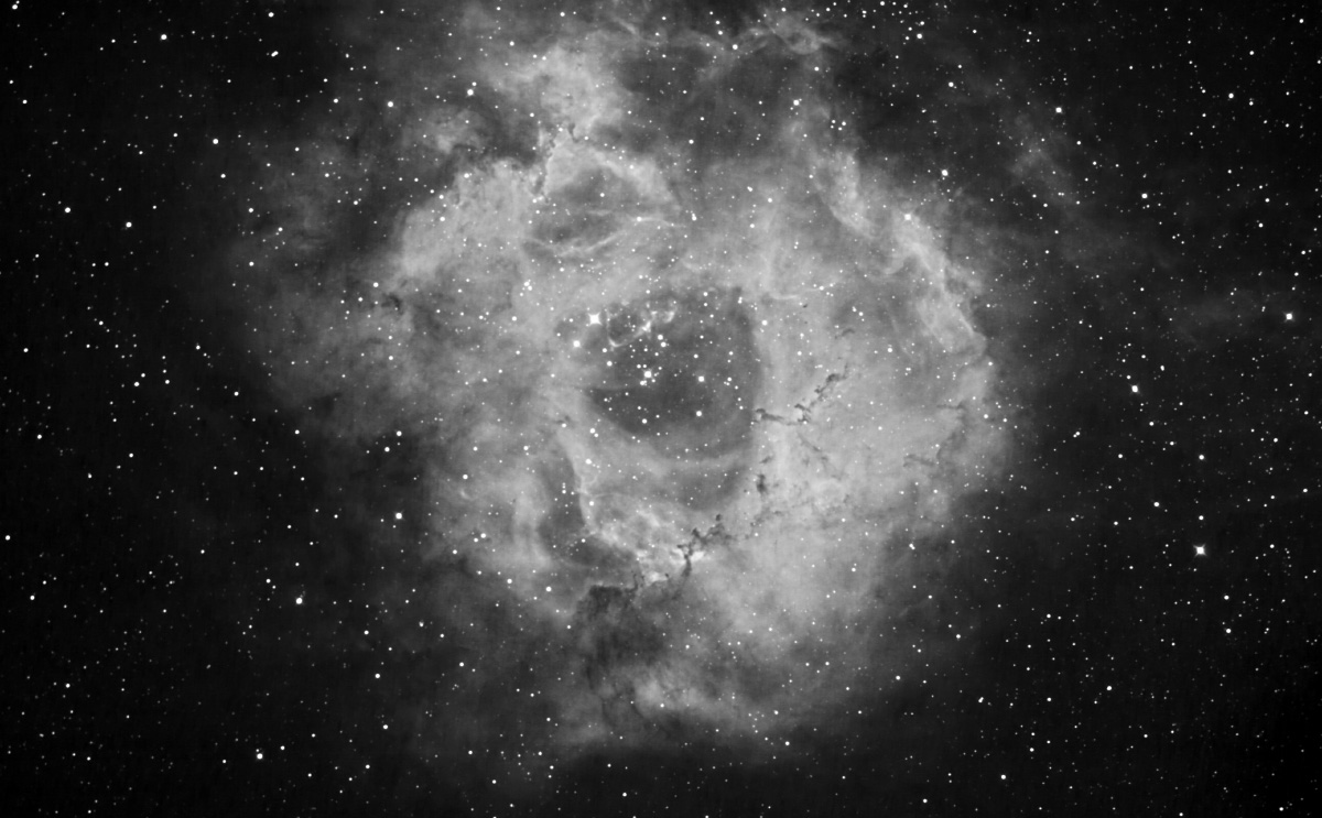 Rosette Nebula in H-Alpha