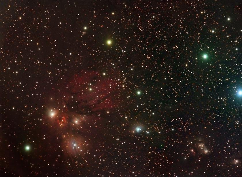 NGC 2182, 2185, 2170