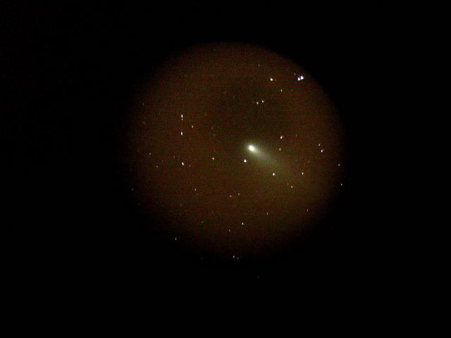 early morn.comet