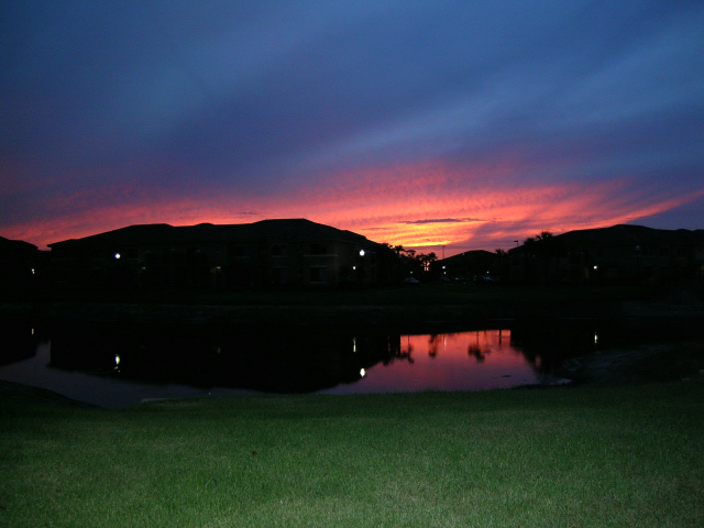 cool florida sunset