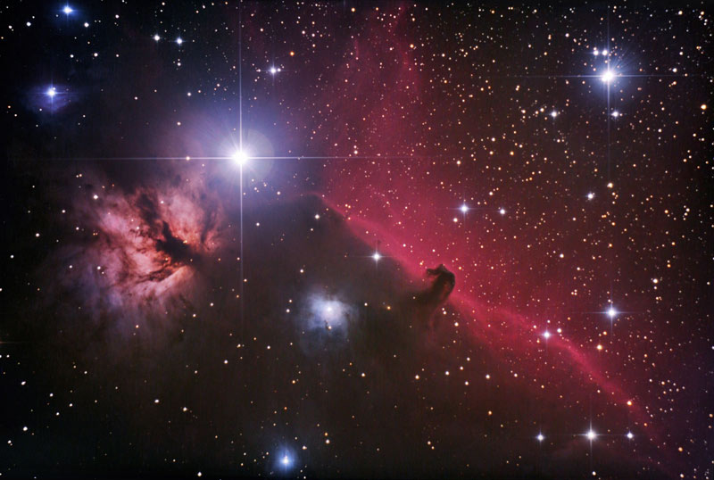 Horsehead and Flame