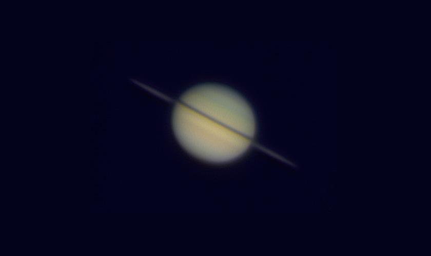 Saturn in Poor Seeing