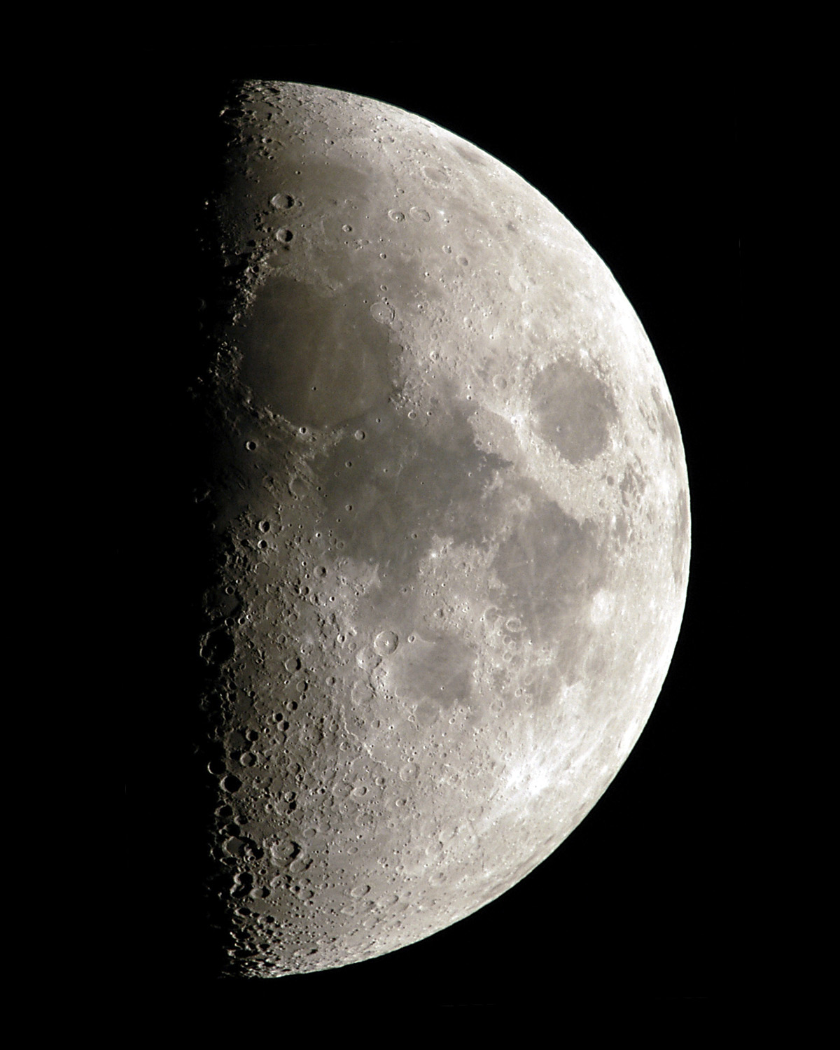 First Quarter Moon.
