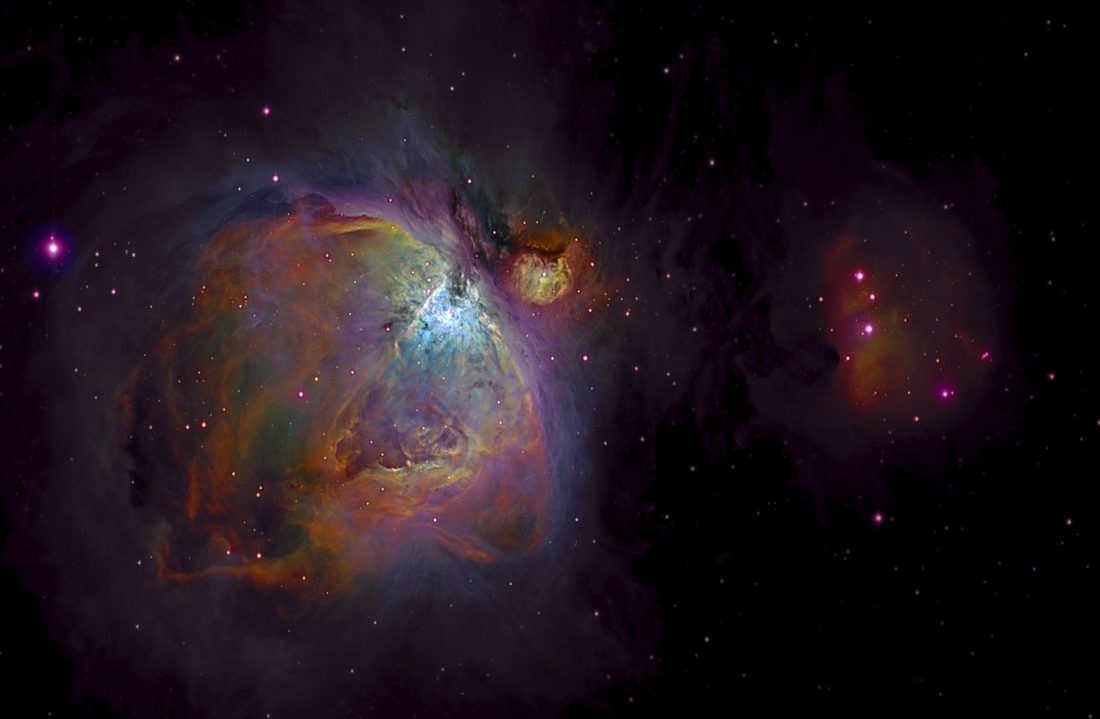 M42 The Great Orion Nebula in Narrowband