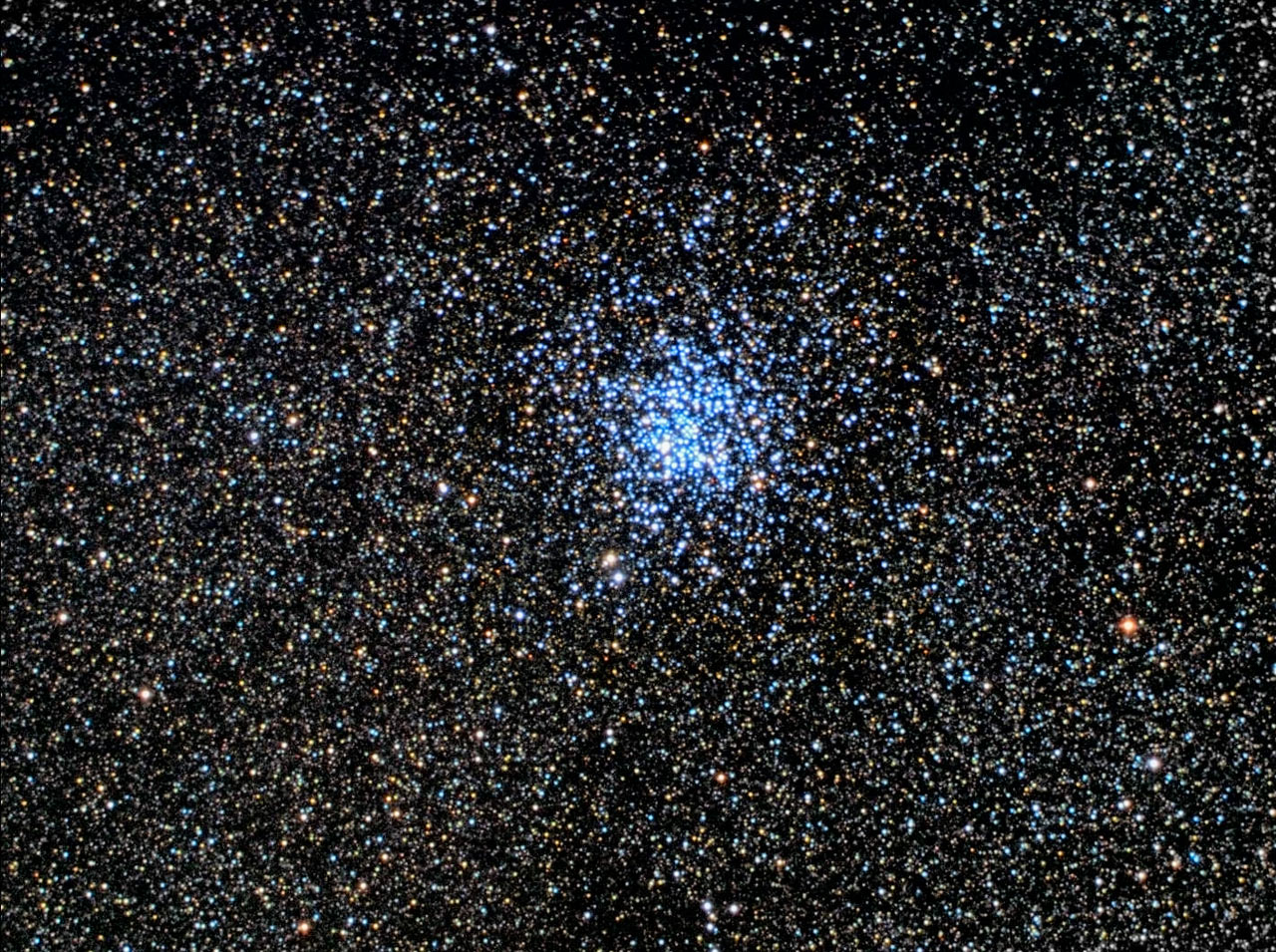 M11 open cluster