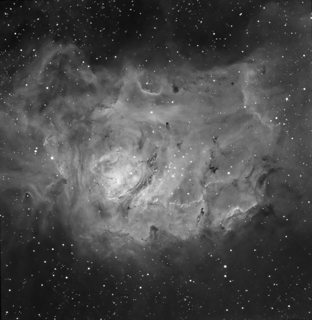 M8 H-Alpha Lagoon nebula
